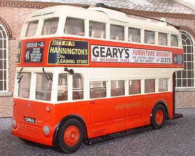 Brighton Hove & District AEC 661T Weymann trolleybus.